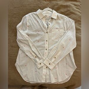 Marine Layer heart button down!